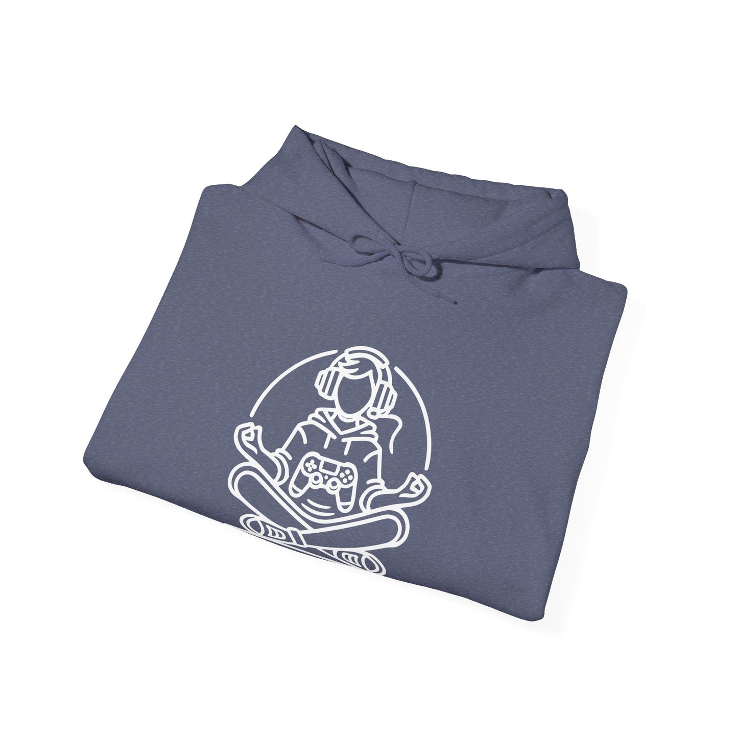 Chill Gamer Hooded Sweatshirt - Relaxed Style for Gamers