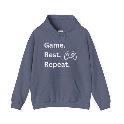🎮 Game, Chill, Repeat Hoodie – The Perfect Blend of Comfort & Play