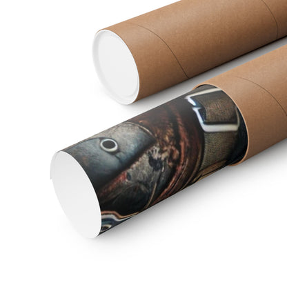 Bring the Wasteland to Your Walls – Matte Vertical Poster by Arctic Threadworks