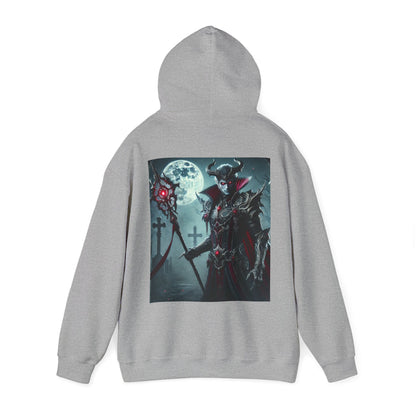 Fantasy Unisex Hooded Sweatshirt - Dark Sorcerer Design