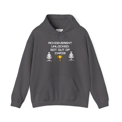 Hooded Sweatshirt - Achievement Unlocked: Got Out of Chair