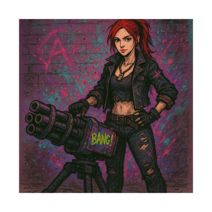 Vertical Poster - Edgy 'BANG' Design