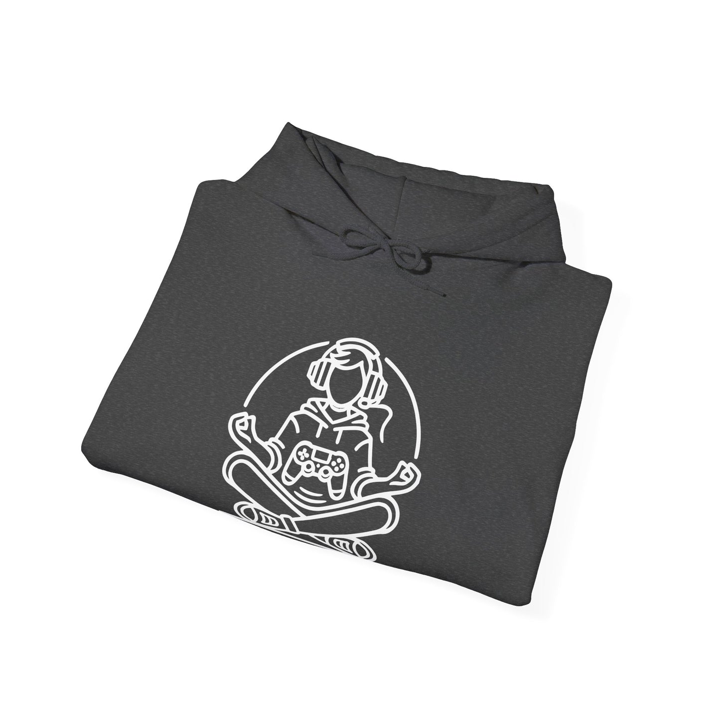 Chill Gamer Hooded Sweatshirt - Relaxed Style for Gamers