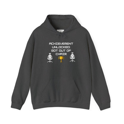 Hooded Sweatshirt - Achievement Unlocked: Got Out of Chair