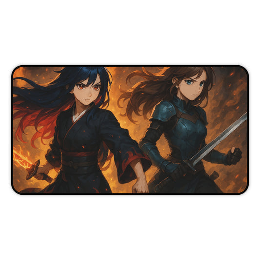 Epic Anime Desk Mat for Gaming & Home Office, Unique Desk Pad, Cool Desk Accessory, Gamer Gift, Anime Decor