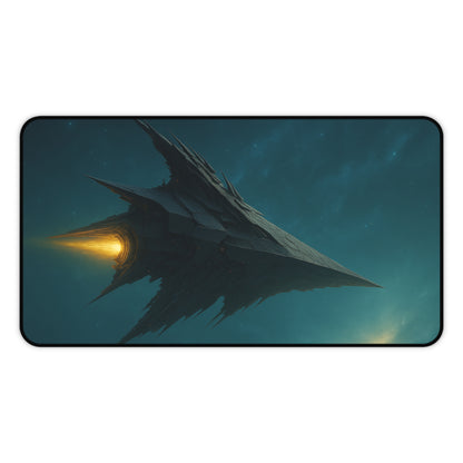 Futuristic Desk Mat for Gamers, Unique Gaming Setup, Office Accessories, Sci-Fi Home Decor, Perfect for Birthdays, Christmas
