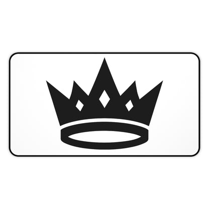 Crown Desk Mat - Stylish Office Decor for Gamers, Students, and Creatives, Perfect Gift for Birthdays, Graduations, and Workspaces