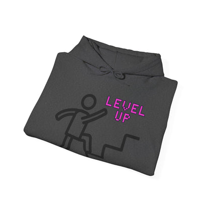 Hooded Sweatshirt - Level Up Design