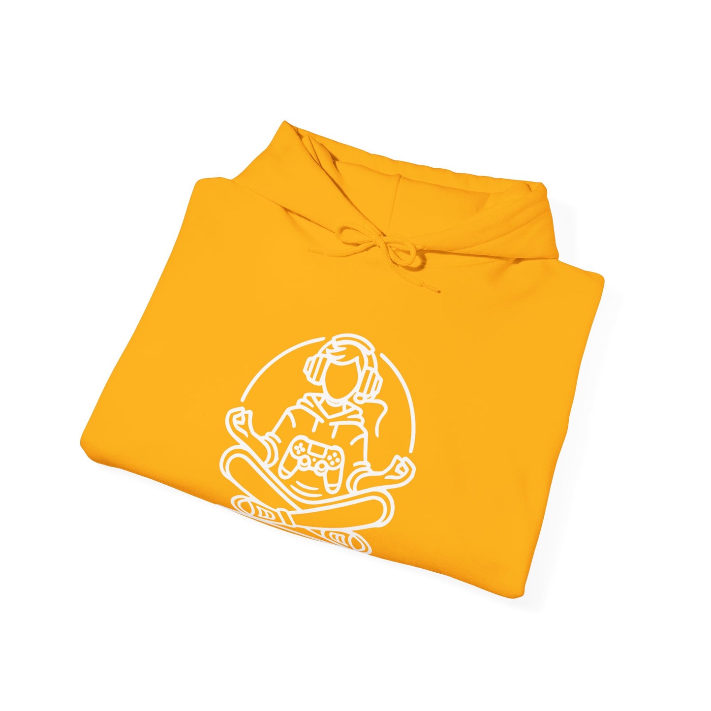 Chill Gamer Hooded Sweatshirt - Relaxed Style for Gamers