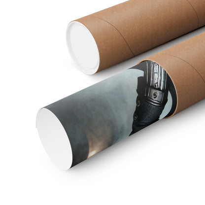 Gunslinger Matte Poster – Gritty Western-Inspired Wall Art for Gamers & Storytellers