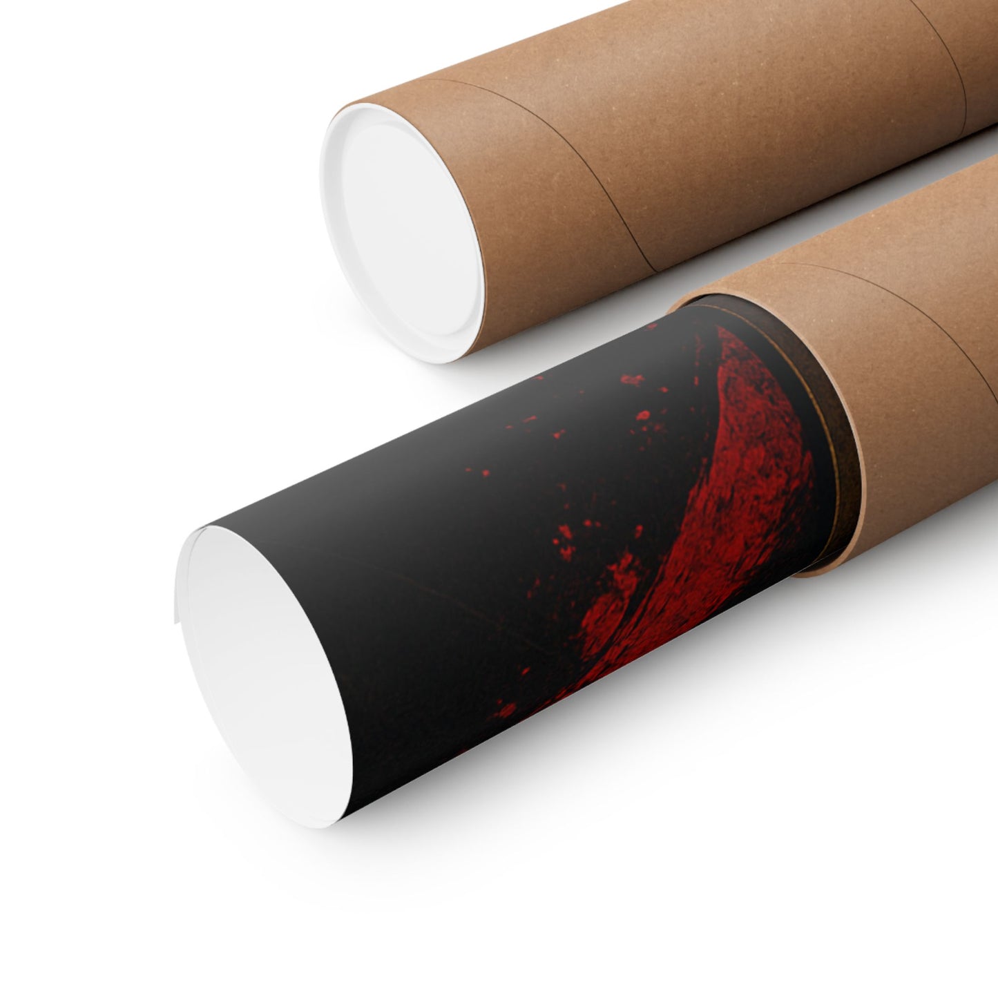 Vertical Poster - Bold Bullet Cross Design